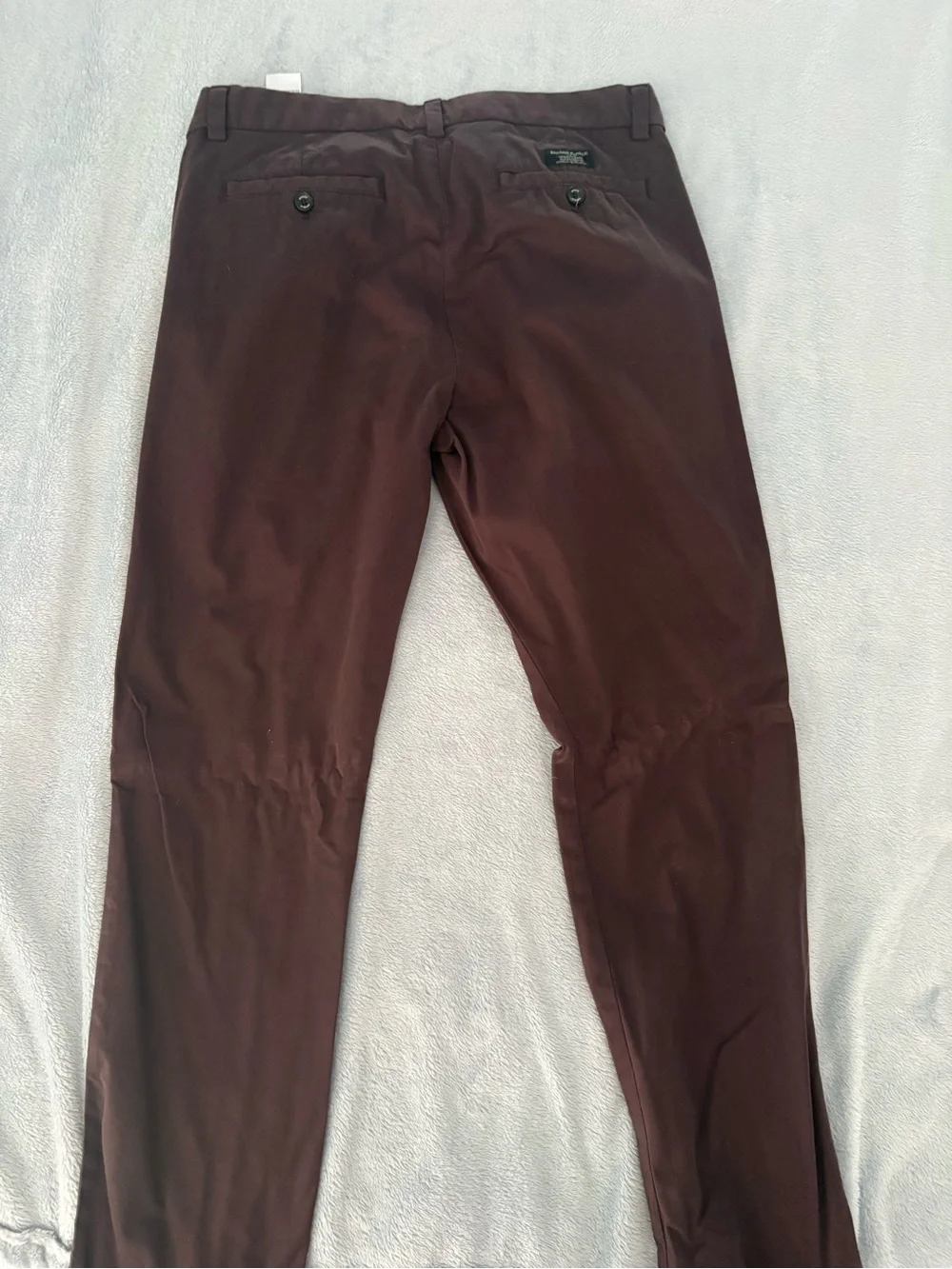 Men's deep eggplant color Casual Pants